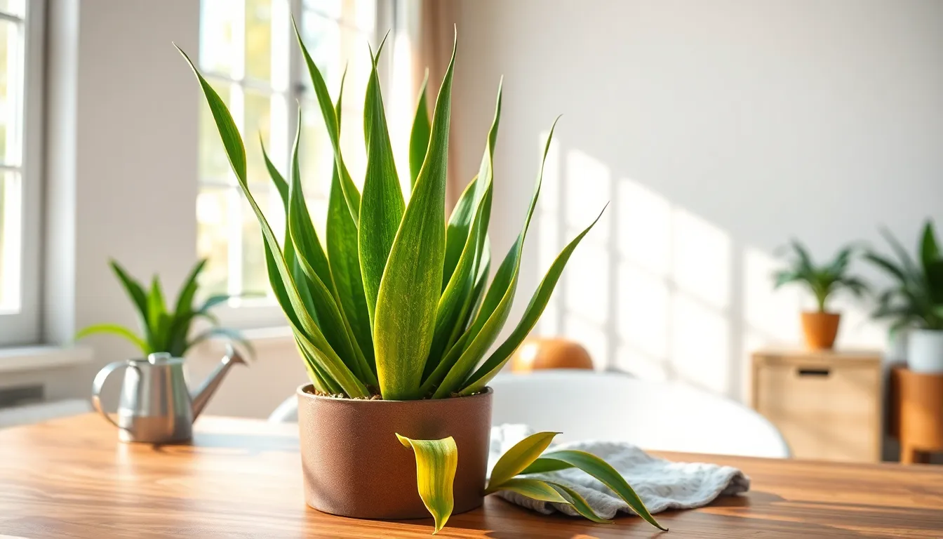 snake plant diseases pictures