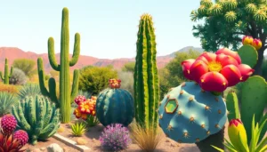 different types of cacti